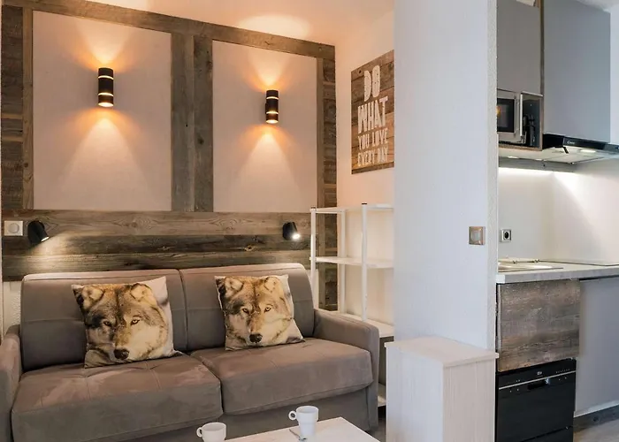 Apartament Cosy 4 Pers Avec Cuisine Equipee Et Local A Skis - - Fr-1-637-69