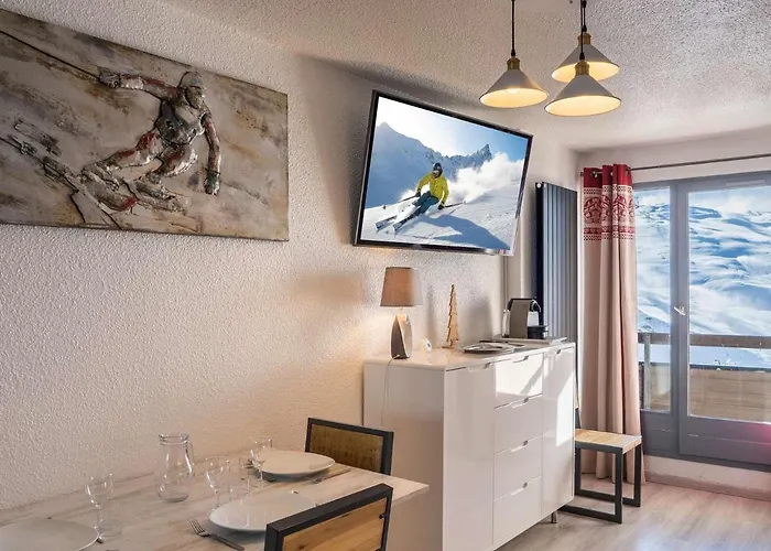 Cosy 4 Pers Avec Cuisine Equipee Et Local A Skis - - Fr-1-637-69